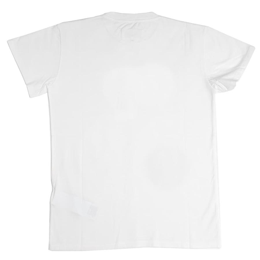 メゾンマルジェラ Tシャツ カットソー レディース MaisonMargiela クルーネック 半袖 ロゴプリント Sサイズ ホワイト｜vol8｜02