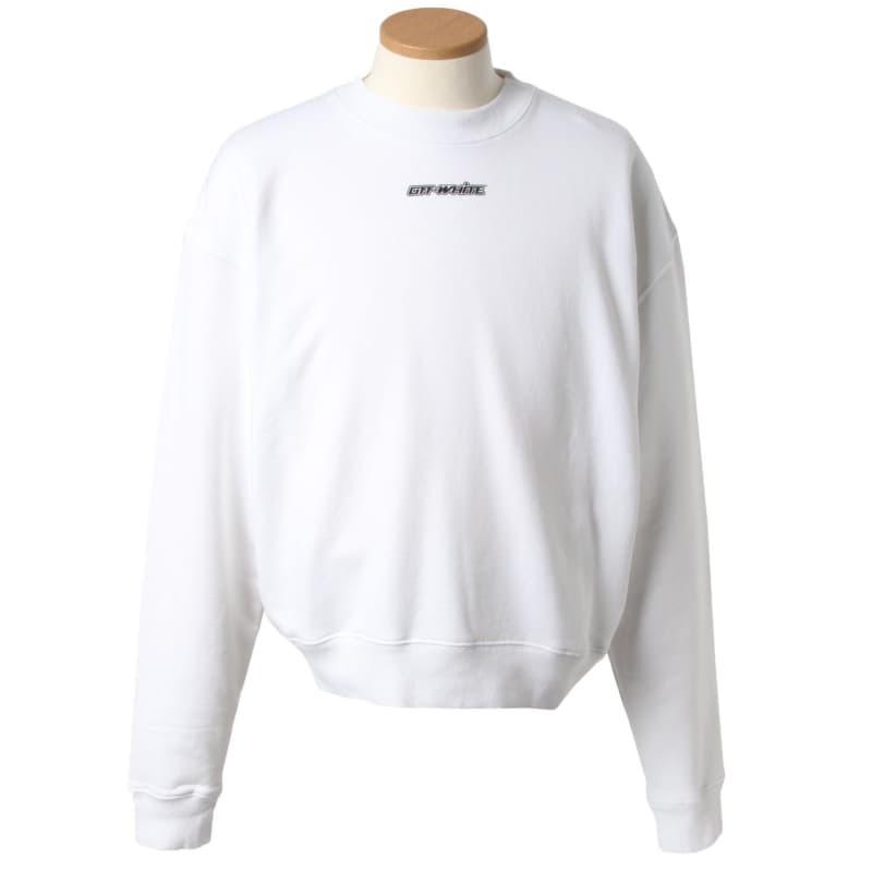 オフホワイト スウェット トレーナー カットソー メンズ OFF-WHITE S
