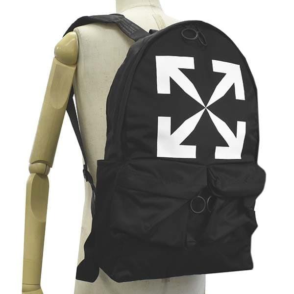 メンズ レディース オフホワイト Bk Offwhite O608 0012 1949 A1 リュックサック バックパック メンズ レディース ブランドショップ リュックサック Volume8 Bk