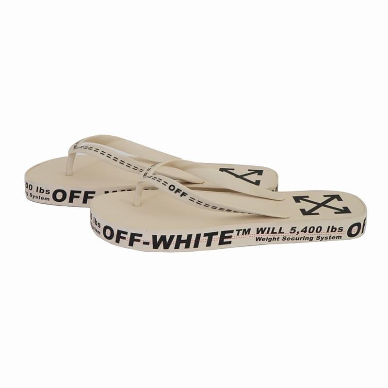 オフホワイト ビーチサンダル メンズ OFF-WHITE ロゴ 27cm : o609-0013
