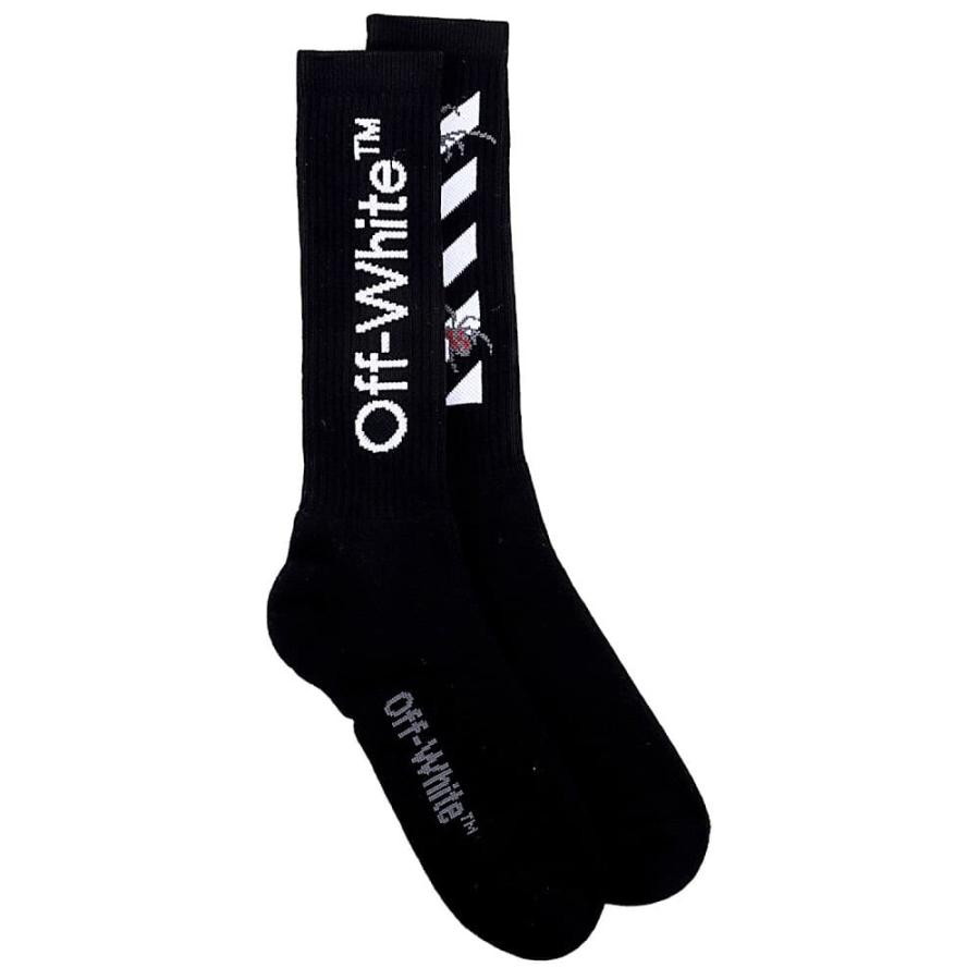 激安店舗 メンズ 即日発送 オフホワイト ソックス Offwhite メンズ カジュアルソックス 靴下 ソックス オフホワイト Offwhite 靴下