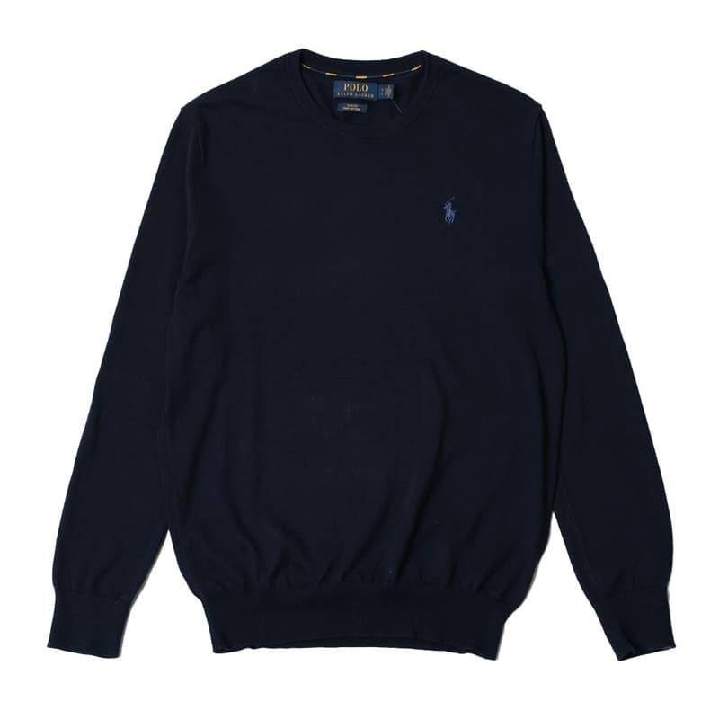 ポロラルフローレン ニットセーター メンズ Polo Ralph Lauren XSサイズ ネイビー  :p601-0014-2654-a4:ブランドショップ volume8 - 通販 - Yahoo!ショッピング