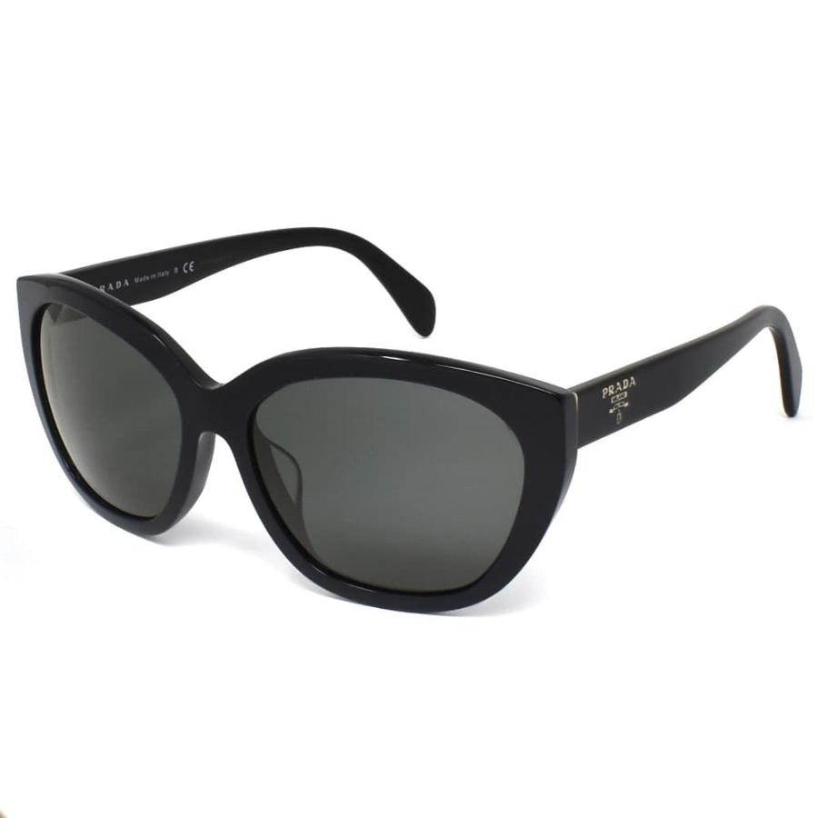 プラダ サングラス メンズ レディース Prada フォックス型 スクエア型 ブラック グレー Bghbdjdbih メンズファッション Www Elghoniemy Com