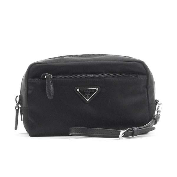 プラダ コスメポーチ 化粧ポーチ レディース Con Lacetto 2 Zip Prada Bk Www Mohmmadiyon Com