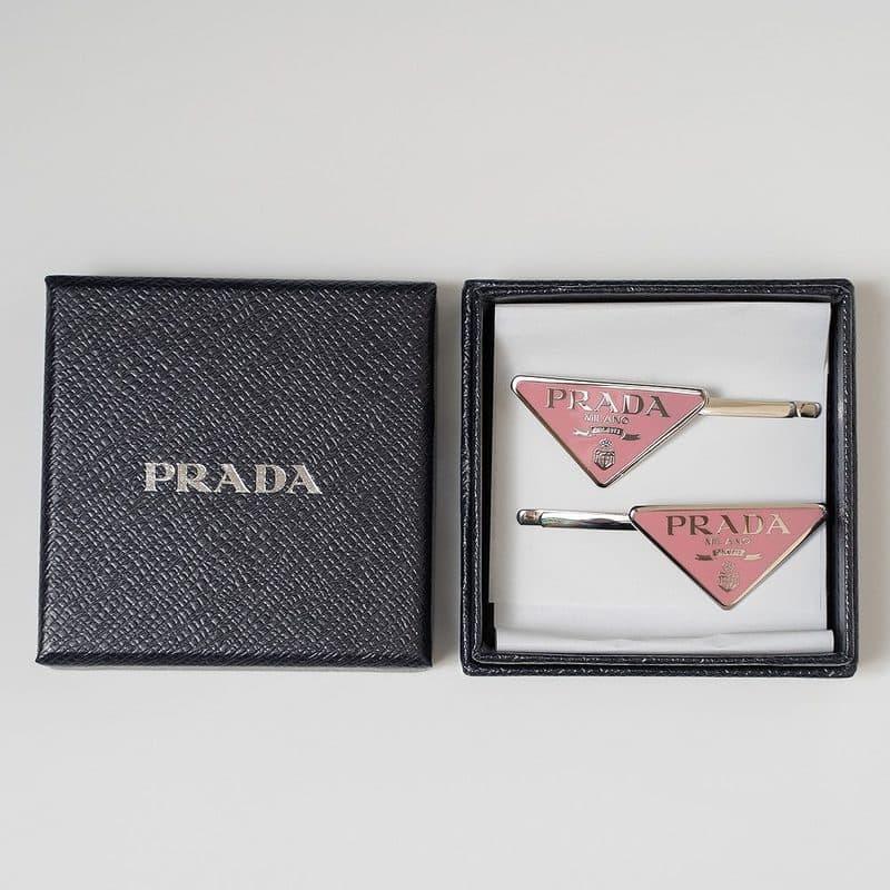 59%OFF!】 ブランドショップ volume8プラダ ヘアクリップ ヘアピン