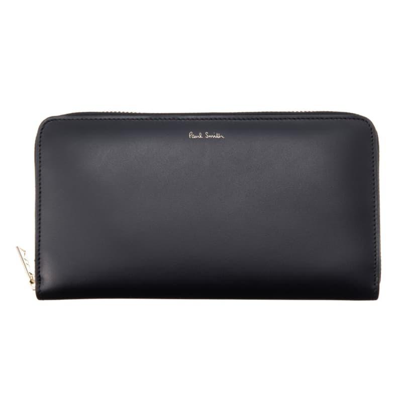 【新品】Paul Smith ブラック 長財布 Paul Smith ポールスミス 財布 長財布 M1A 4778X FSTRGS