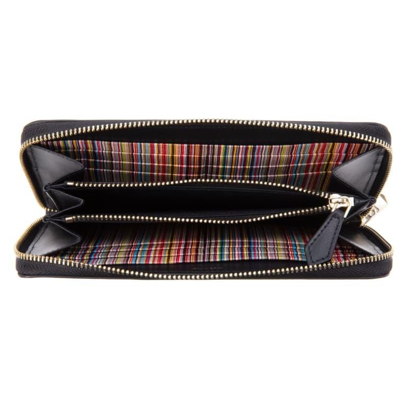 ポールスミス ポールドローイング ロングウォレット ラウンドファスナーウォレット Paul Smith ポールスミス 長財布 ロングウォレット メンズ