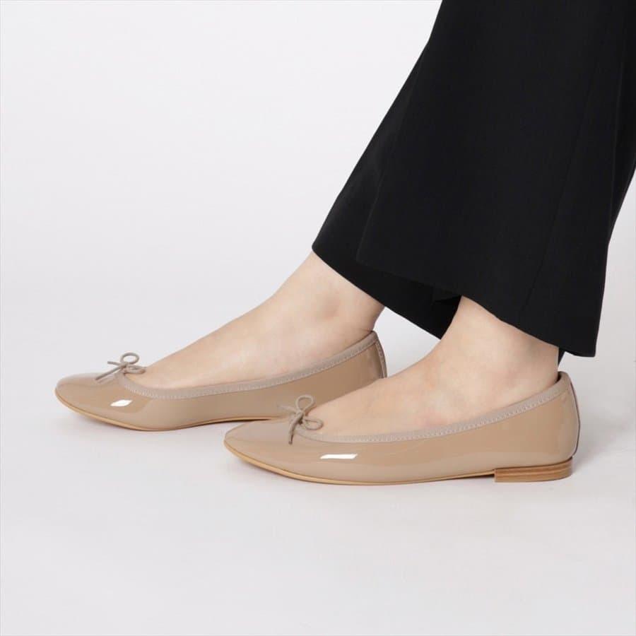 100 の保証 レペット バレエシューズ フラットシューズ レディース Repetto レザー リボン 23cm 注目ブランド Jeannesauve Org