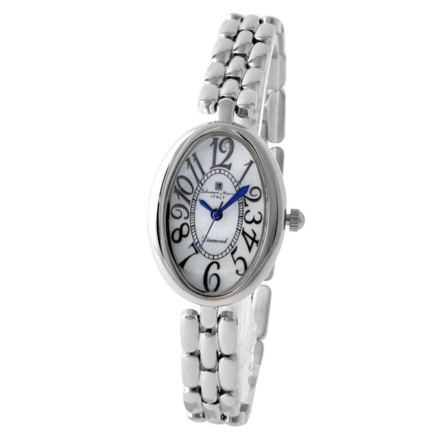 最新情報 サルバトーレマーラ 腕時計 レディース Salvatoremarra ホワイトシェル シルバー 新作モデル Missbargainhuntress Com