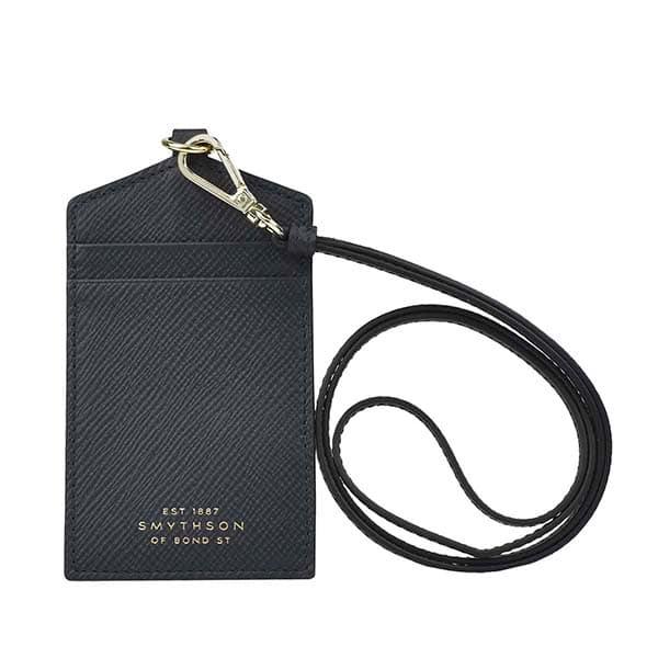 人気満点 スマイソン パスケース 定期入れ カードケース メンズ レディース Smythson ネイビー 最安 Www Thedailyspud Com