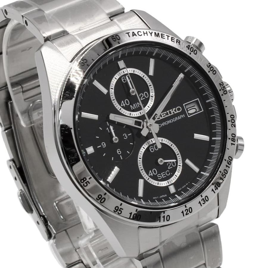 SEIKO セイコー 腕時計 メンズ クロノグラフ 3連ブレス SEIKO セイコー 腕時計 メンズ クロノグラフ 3連ブレス