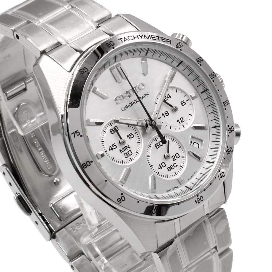 SEIKO セイコー 腕時計 メンズ クロノグラフ 3連ブレス SEIKO セイコー 腕時計 メンズ クロノグラフ 3連ブレス