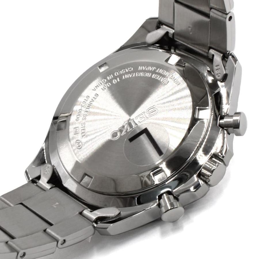 SEIKO セイコー 腕時計 メンズ クロノグラフ 3連ブレス SEIKO セイコー 腕時計 メンズ クロノグラフ 3連ブレス