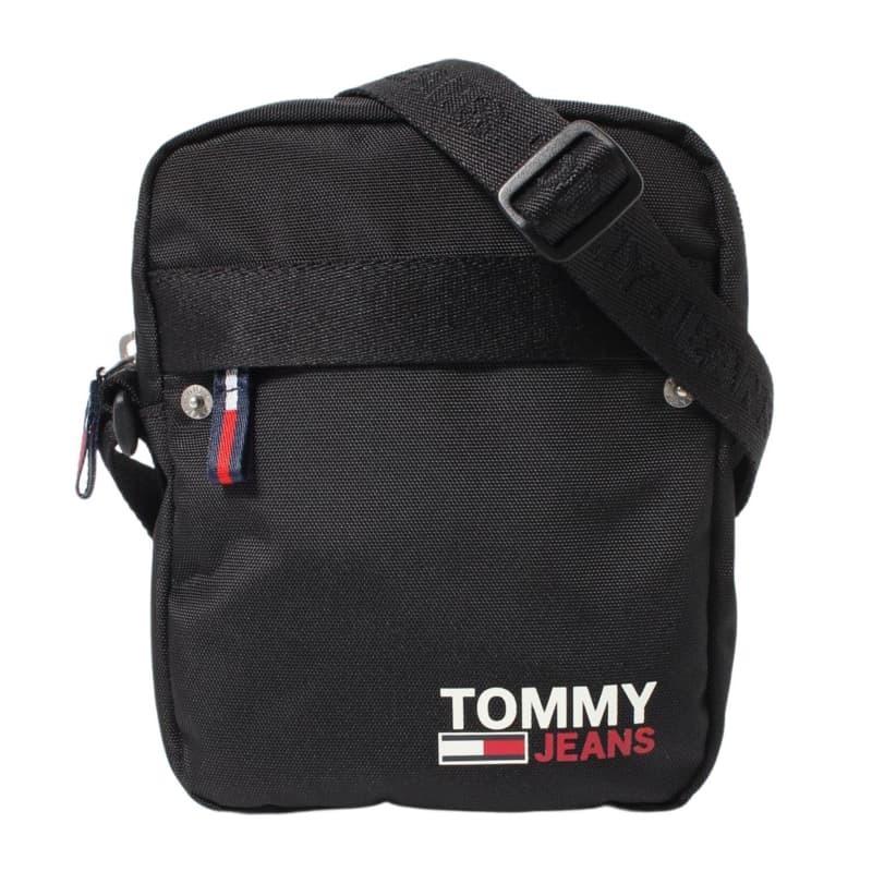 トミーヒルフィガー ショルダーバッグ メンズ TOMMY HILFIGER 無地 Black tm0800139914a6ブランド