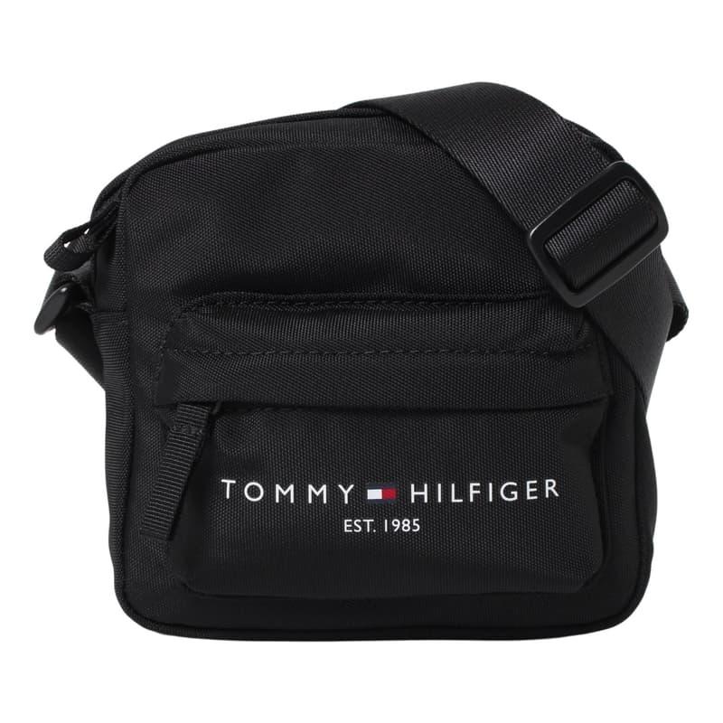 トミーヒルフィガー ショルダーバッグ メンズ TOMMY HILFIGER 斜めがけ ロゴ BLACK tm0800152536a6