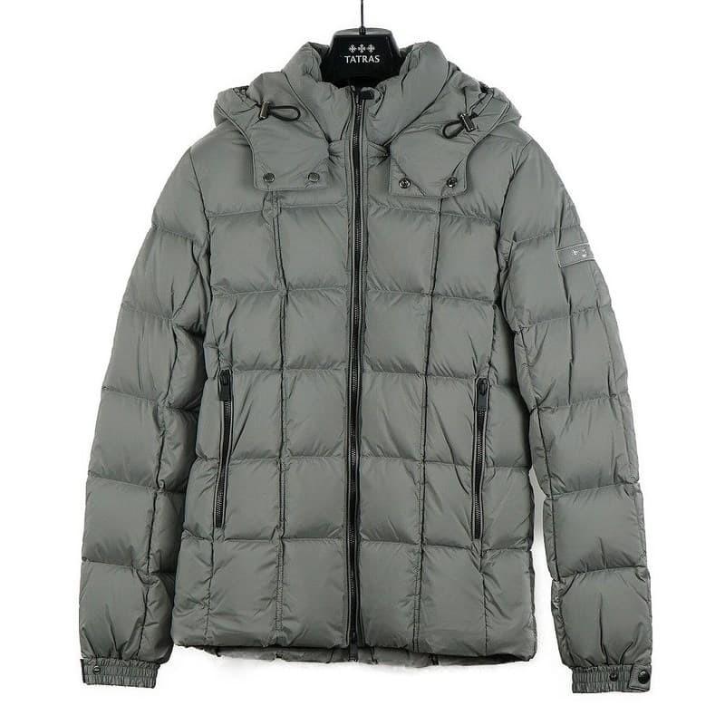 激安ブランド タトラス ダウンジャケット メンズ Tatras ショート丈 フード Lサイズ相当 グレー Tt02 0010 74 ブランドショップ Volume8 通販 Yahoo ショッピング 人気満点 Www Nc Iec Com