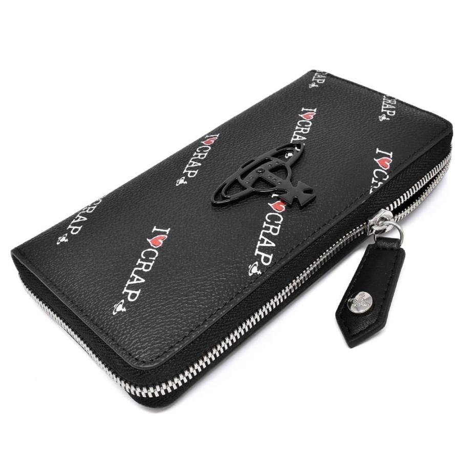 ヴィヴィアンウエストウッド 長財布 レディース VIVIENNE WESTWOOD BLACK ヴィヴィアンウエストウッド VIVIENNE WESTWOOD 長財布 BLACK