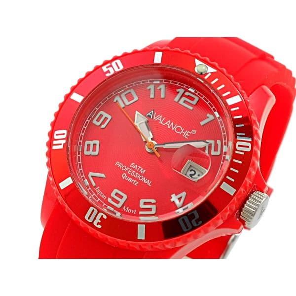 アバランチ 腕時計 レディース AVALANCHE レッド レッド