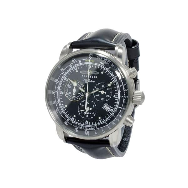 ZEPPPELIN クロノグラフ ブラック 100 YEARS ZEPPELIN – GMT | ZEPPELIN - ツェッペリン公式サイト -