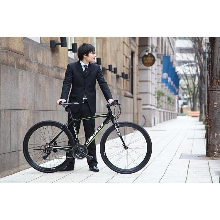 クロスバイク 自転車 700c 約27インチ Ledライト付き シマノ21段変速 超軽量 アルミフレーム ディープリム Canover カノーバー Cac 028 Krnos Cac 028 Voldy Collection 通販 Yahoo ショッピング