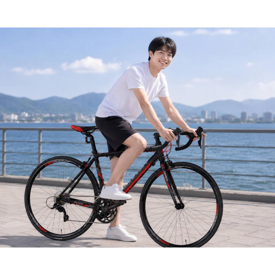 CANOVER ロードバイク 自転車 シマノ クラリス 16段変速 軽量 アルミ
