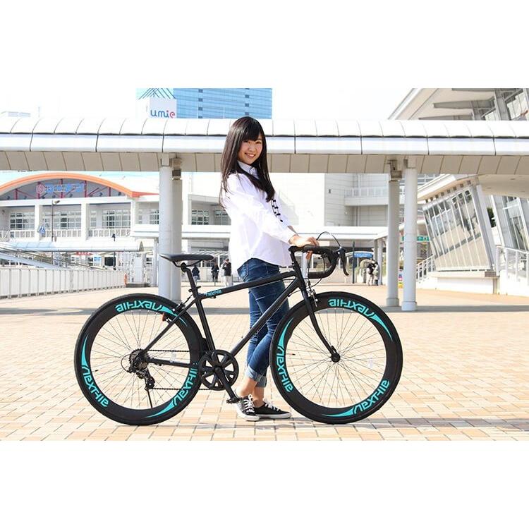 ロードバイク 完成品 自転車 700×28C シマノ7段変速 軽量 アルミフレーム 2wayブレーキシステム ネクスタイル NEXTYLE RNX-7007 初心者 人気・おすすめ｜安定人気・収納便利におすすめ 期間限定割引 配送追跡可 在庫残りわずか