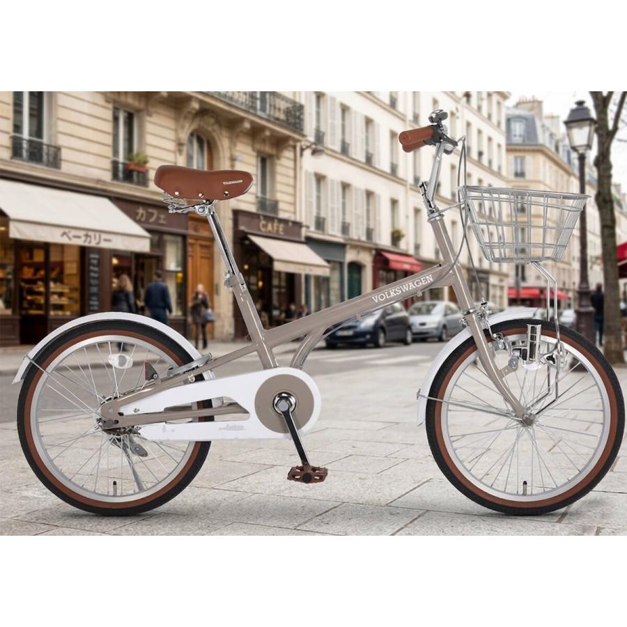 フォルクスワーゲン（Volkswagen） ミニベロ 自転車 20インチ シングル
