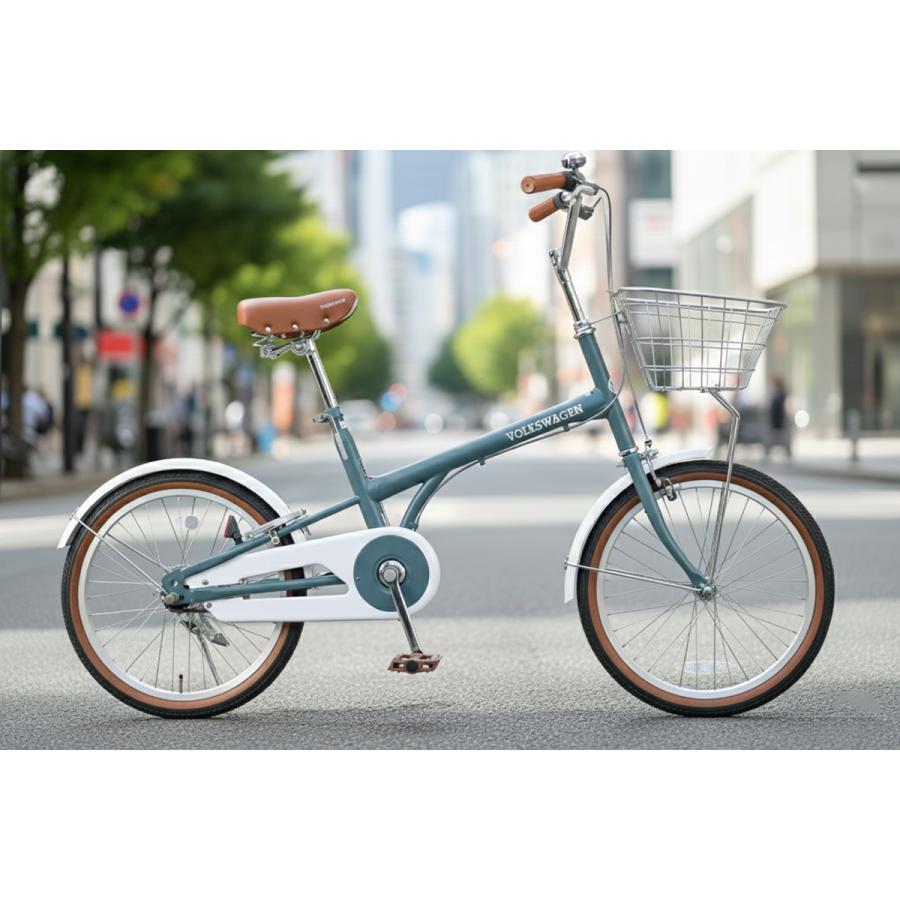 【カゴ付き】20インチ　ミニベロ　自転車　ミントグリーン 自転車 ミニベロ カゴ付 20インチ mimosa(ミモザ) 変速付き 泥除け付き