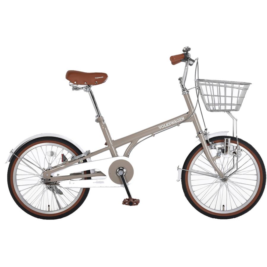 フォルクスワーゲン（Volkswagen） ミニベロ 自転車 20インチ シングル