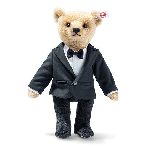 シュタイフ社製　ジェームズ・ボンド 60周年アニバーサリー テディベア　James Bond 60th anniversary 31cm ean 007606 Steiff｜volksmarkt｜05