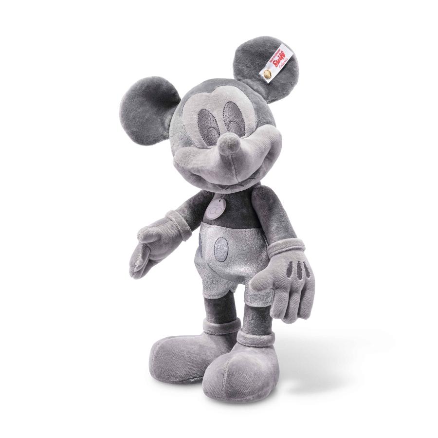 シュタイフ社製 ディズニー ミッキーマウス D100 プラチナ Steiff 