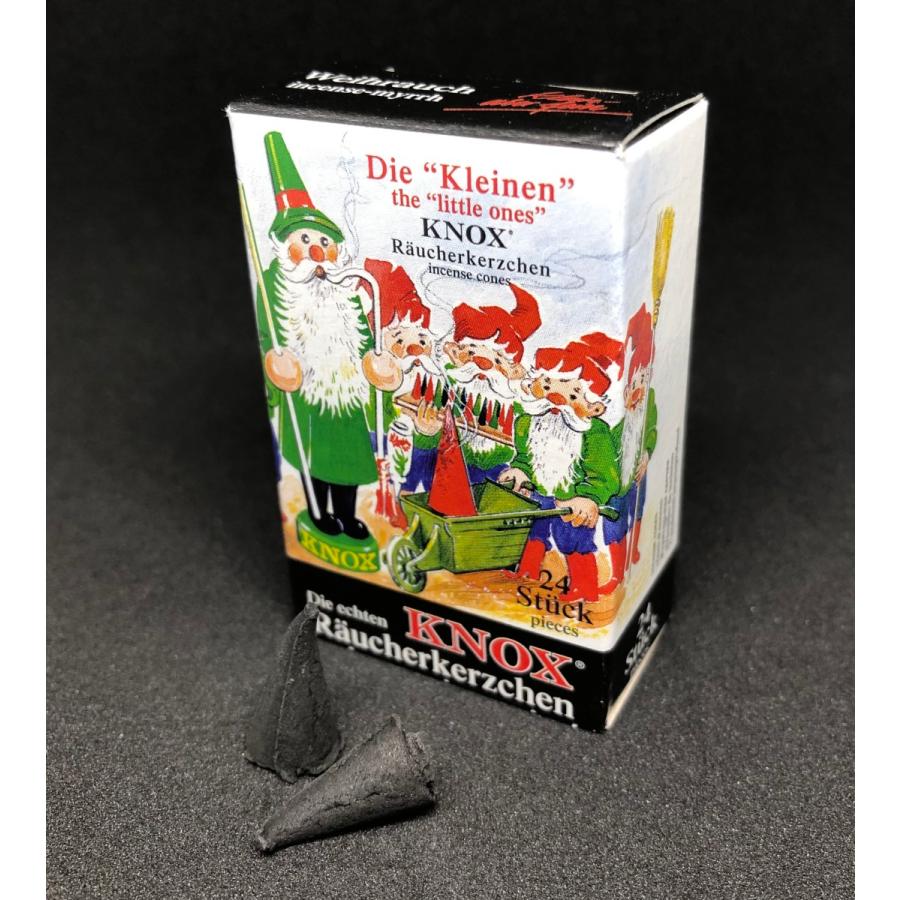 ドイツ KNOX製 お香 「ミルラ（没薬) の香り」 KWOの小さな煙だし人形に最適 ドイツ製｜volksmarkt