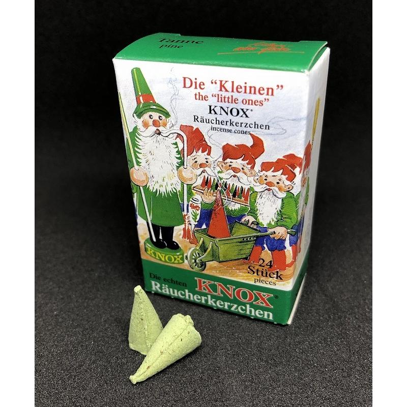ドイツ KNOX製 お香 「パイン（モミの木) の香り」 KWOの小さな煙だし人形に最適 ドイツ製｜volksmarkt