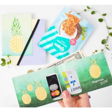 ドイツ　ペーパーカッツ社製　折りたたみ式財布　Ananas (パイナップル)｜volksmarkt｜03