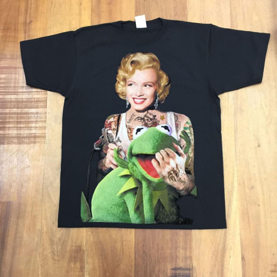 Rarete ラルテ マリリンモンロー カーミット Tシャツ ブラック Tシャツ 星柄 Star Rarete Tsc054 Volk Tactical Gear 通販 Yahoo ショッピング