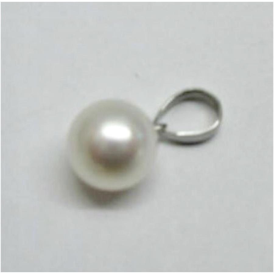 花珠級 アコヤ真珠 7.0-7.5mm K18 or K14WG ペンダントトップ