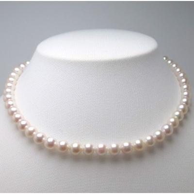 ルビー付 あこや真珠 ネックレス テリ巻き花珠級 7.9〜8.3㎜ O467 7.5mm アコヤ真珠ネックレス | Moon Label - 大月真珠オンライン
