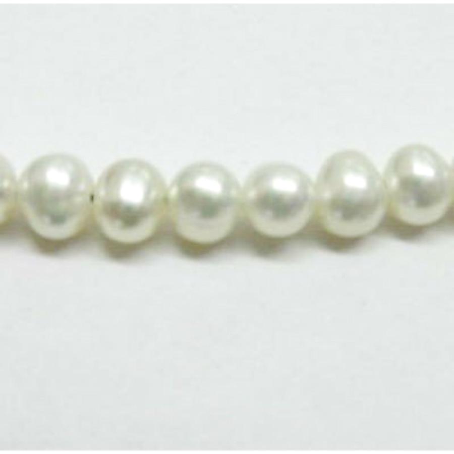 淡水真珠ネックレス 3mm前後 ベビーパール 金具変更 K18 K14WG