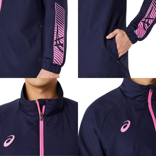 ASICS アシックス ウィンドブレーカー 上下セット ジャケット ASICS アシックス ウィンドブレーカー 上下セット ジャケット