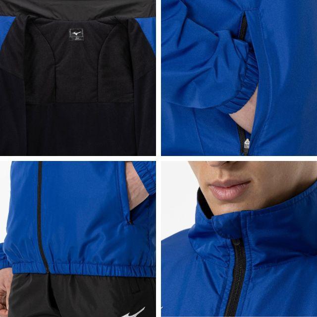 MIZUNO（ミズノ） ウィンドブレーカー メンズ 上下 ブレスサーモ