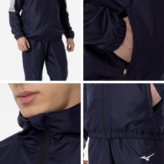 ミズノ ブレスサーモ　ウィンドブレーカー　上下セット　S MIZUNO ミズノ ウィンドブレーカー メンズ 上下 mizuno ブレスサーモ