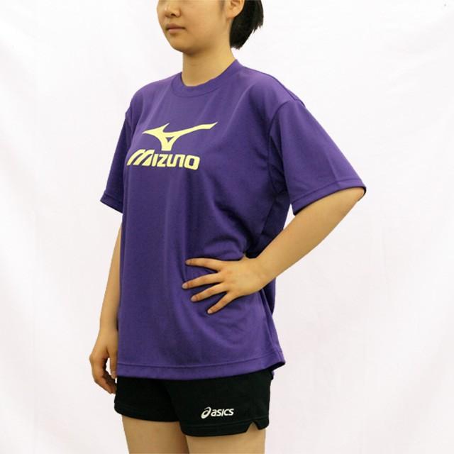 MIZUNO（ミズノ） バレーボール ミズノTシャツ バイオレット「雨ニモ負