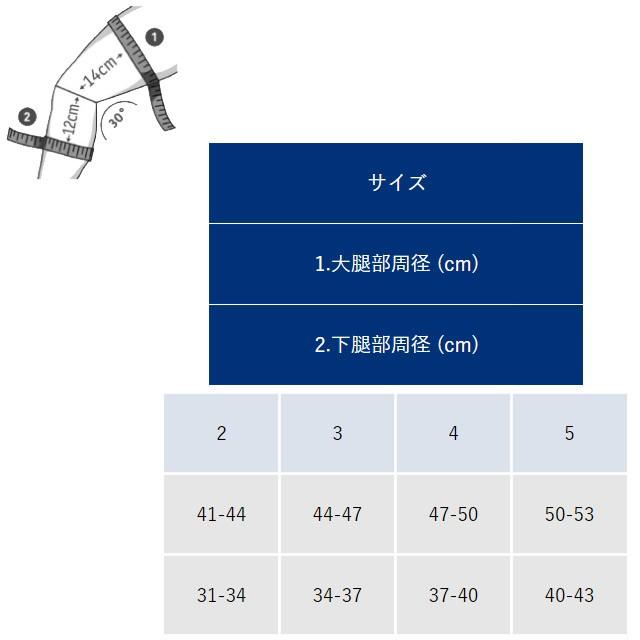 膝 サポーター スポーツ バレーボール バウアーファインド Bauerfeind ゲニュトレイン ゲニュTRAIN チタン 送料無料｜volleyballassist｜05