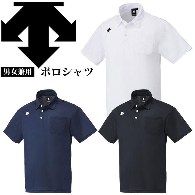 DESCENTE（デサント） DTM-4601B DESCENTE ポロシャツ 半袖 無地