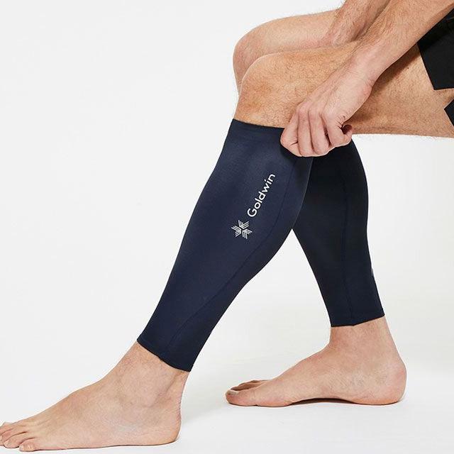 2組までメール便 カーフスリーブ 2枚組 Goldwin ゴールドウィン C3fit ランニング バスケ シースリーフィット UNI