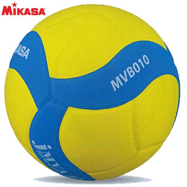 ミカサ 混合バレーボール 円周66cm 公式球 試合球 MVB010-YBL｜volleyballassist