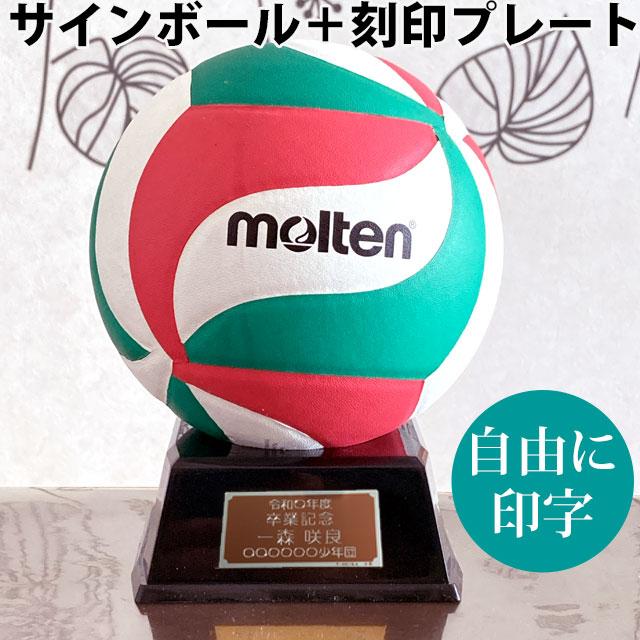 molten（モルテン） 名入れ カラーサインボール＋プレート [V1M500