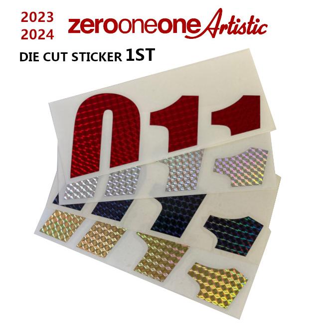 011 Artistic DIE CUT STICKER 1ST ダイカット ステッカー ゼロワンワン アーティスティック スノーボード SNOWBOARD メール便発送｜voltage｜02