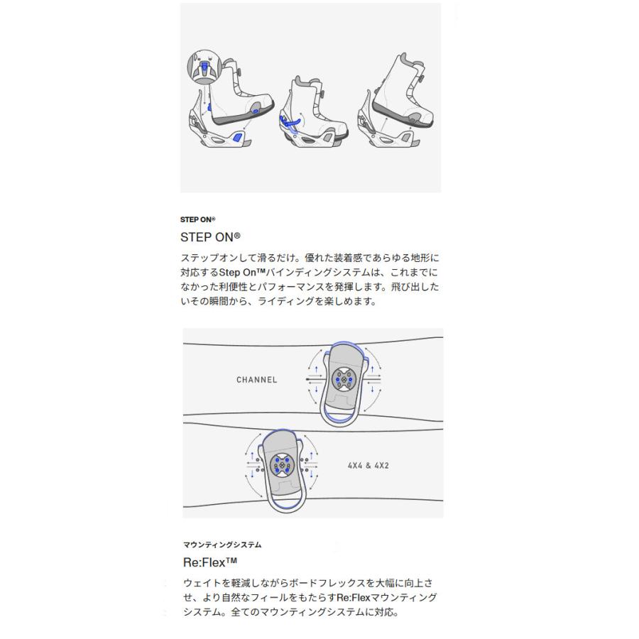 BURTON バートン 25-26 Kids' Step On Re:Flex キッズ ステップ オン ビンディング バインディング 日本正規品 スノーボード SNOWBOARD 2025-2026 | BURTON | 05