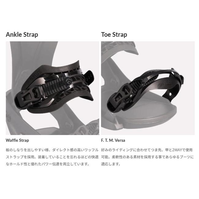 25-26 SLY スライ ビンディング β ベータ 堀内 礼 藤田 周 Flux フラックス グラトリ スノーボード SLY SNOWBOARD BINDINGS 正規販売店 2025-2026 |  | 03